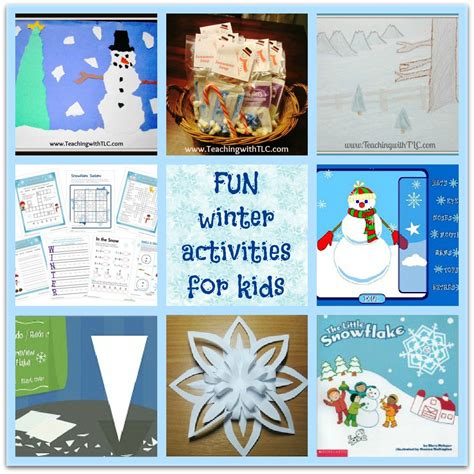 Teaching with TLC: FUN winter activities for kids