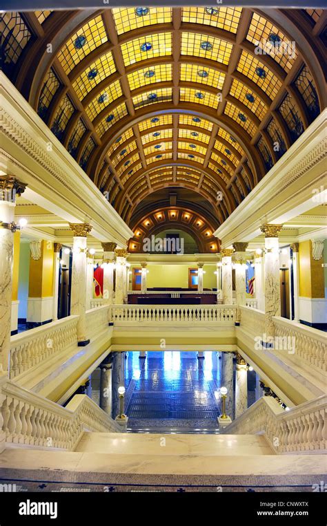 Pierre South Dakota State Capitol Building inside Stock Photo - Alamy