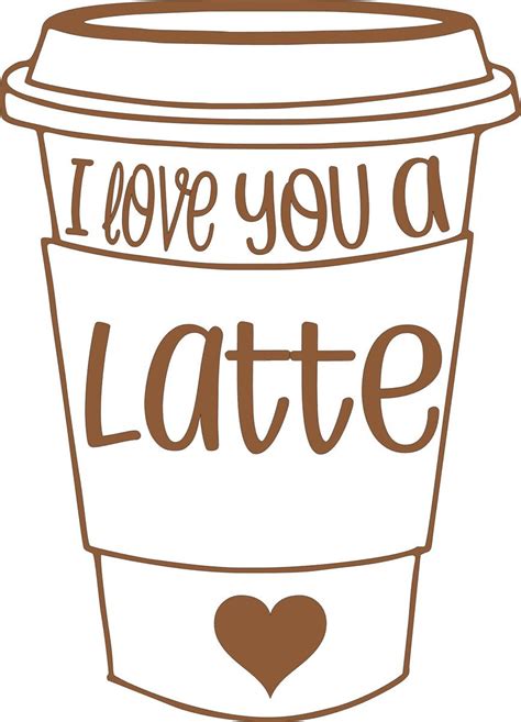 I Love You A Latte Free Printable