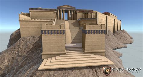 A 3D reconstruction of the Propylaea of the Acropolis. 3d ...