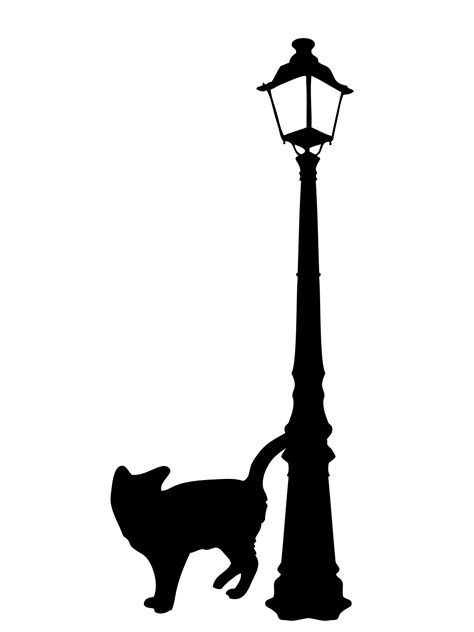 Black Cat Silhouette Clipart Free Stock Photo - Public Domain Pictures