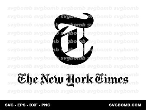 New York Times Logo SVG | svgbomb