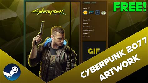 Cyberpunk 2077 | FREE Animated Steam Artwork (+Download Link) [DryreL] - YouTube