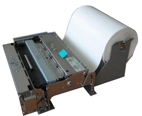 A4/US letter format 8inch 216mm Kiosk Thermal Printer +Presenter Auto cutter & Paper Loading ...