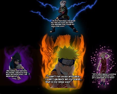 Naruto Quotes Wallpapers - Top Free Naruto Quotes Backgrounds - WallpaperAccess