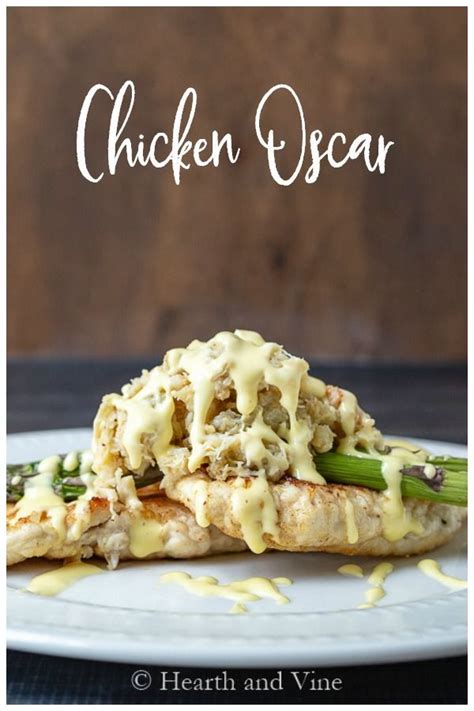 Easy Chicken Oscar Recipe Made with Hollandaise Sauce | Recipe | Oscar ...