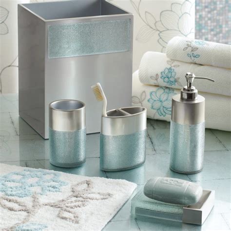 Blue And Gray Bathroom Cthroom set | Teal bathroom, Teal bathroom decor ...