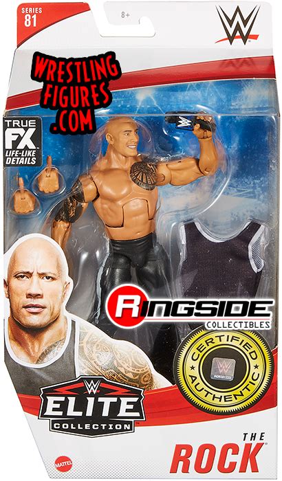 The Rock - WWE Elite 81 WWE Toy Wrestling Action Figure by Mattel!