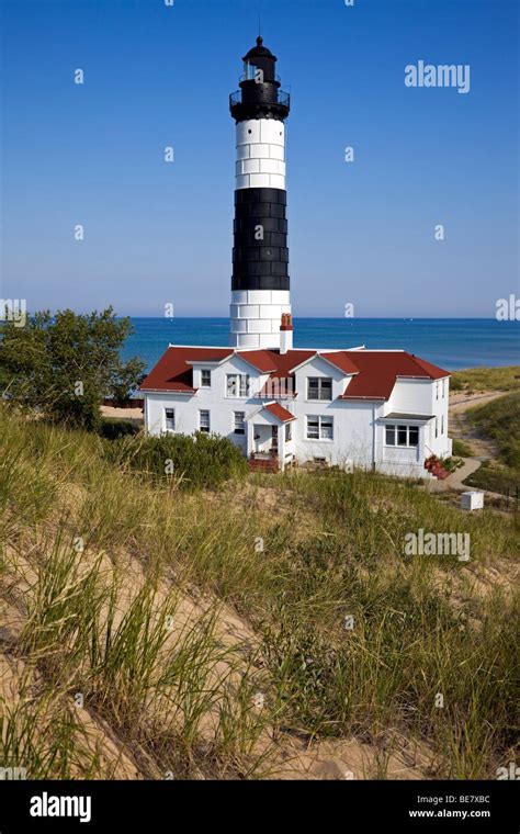 Big Sable Point Lighthouse Stock Photo - Alamy