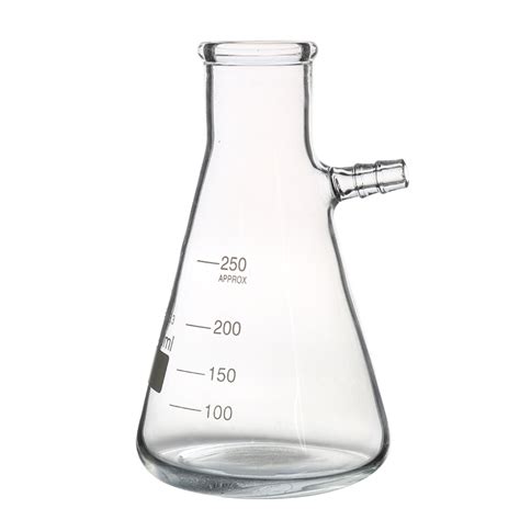 FLASK FILTER GLASS BUCHNER 250ml WITH SIDE ARM | IEC designs