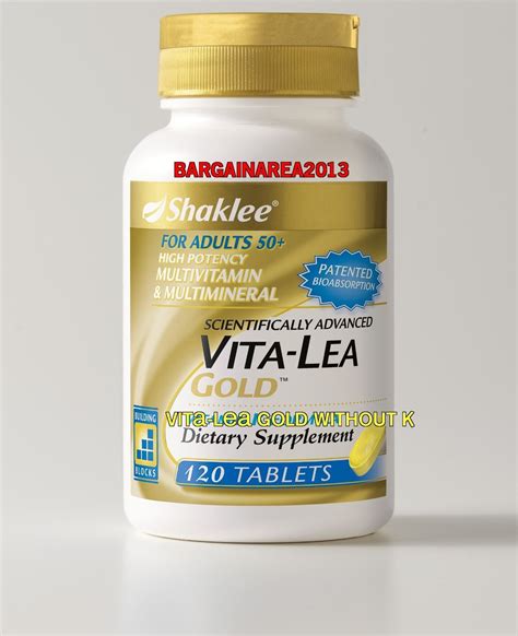 VITALEA GOLD without VITAMIN K, 120 count