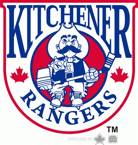 Kitchener Rangers Primary Logo | Hockey logos, Sports team logos, ? logo