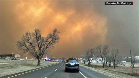 Texas Panhandle wildfire grows to the largest in state history after merging with another blaze ...