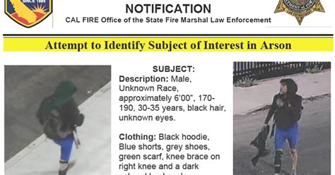 Authorities release photo and description of 'person of interest' in 10 ...