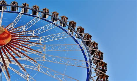 ferris wheel, roller coaster, ride, fireworks, fun, pleasure, speed ...