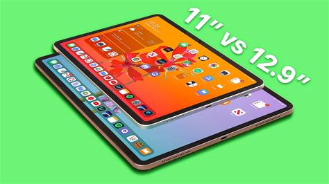 iPad Pro 11" vs 12.9" 2018/2020/2021 | IN-DEPTH Size Comparison! - YouTube