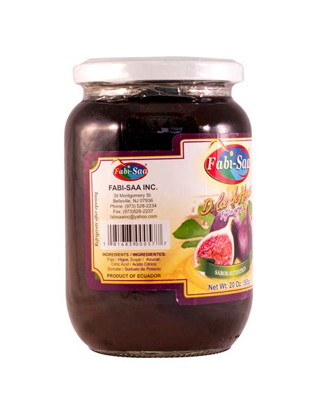 Dulce de Higos - 20oz – Fabi Saa Online Sales LLC