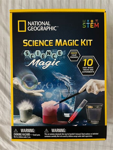 National Geographic Science Magic Kit, 興趣及遊戲, 玩具 & 遊戲類 - Carousell