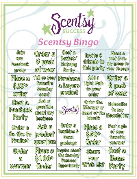 Want to play Scentsy Bingo? Lets have a party! You, your friends and I will have a great time ...