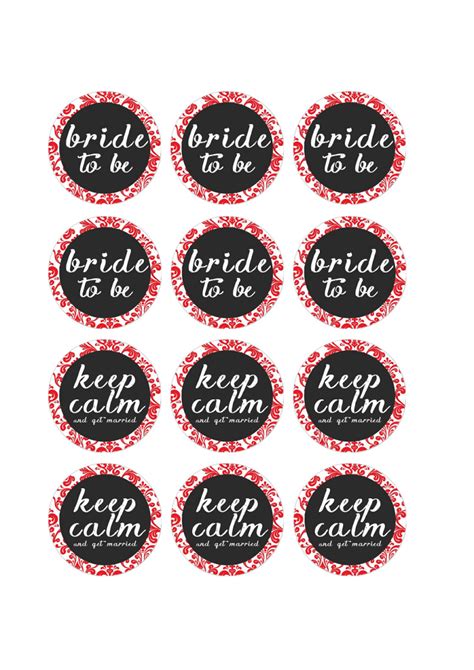 Bridal Cake Toppers.pdf | Bridal shower cupcakes toppers, Free bridal shower printables, Bridal ...