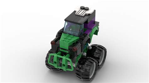 LEGO® instructions Monter`s Jam mini Grave Digger