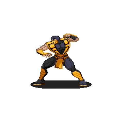 Scorpion sprite Mugen by SheldonAqui on DeviantArt