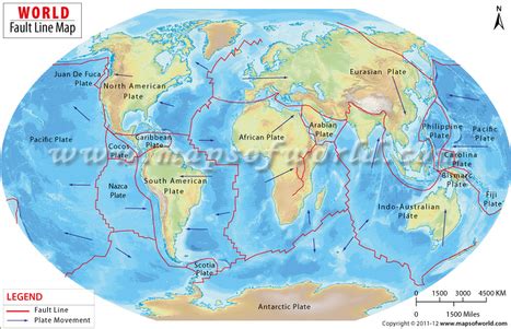 World Map of Fault Lines | deep earth - lydia