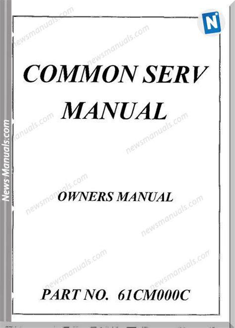 Honda Service Manual For All Moto Common Parts Manual