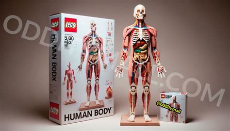 This Human Body Lego Set is the Perfect Blend of Educational and Entertaining – Blog OmgWhazzat