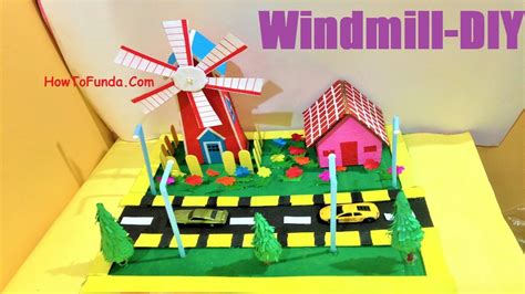 How to Make a Windmill for a School Science Project - DIY School ...