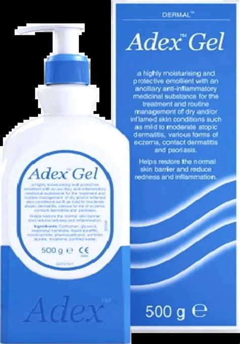 Buy Adex Gel 500g for Dry Skin