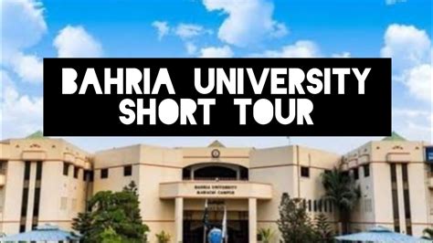 Bahria University Karachi tour||Short tour||BUKC ||Best universities in ...