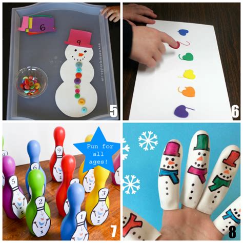 12 of the Best Preschool Math Activities for Winter