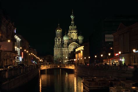 Saint Petersburg Night photo & image | europe, eastern europe, russia images at photo community