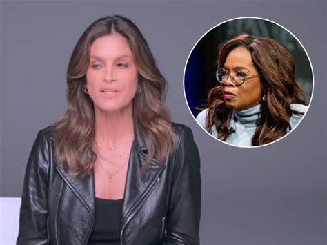 Model Cindy Crawford MeToos Oprah: Treated Me 'Like Chattel' During '80s Interview -- 'So Not Okay'