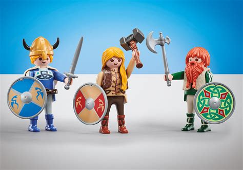 Three Vikings - 9893 | PLAYMOBIL®