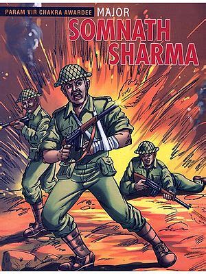 Major Somnath Sharma (Param Vir Chakra Awardee) | Exotic India Art