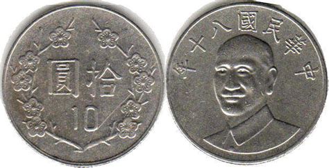 Taiwanese coins - catalog with pictures and values online free