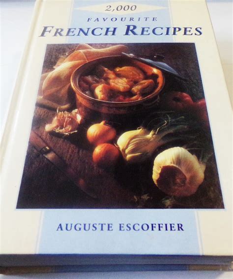 2000 French Recipes by Auguste Escoffier a vintage cookbook | Etsy