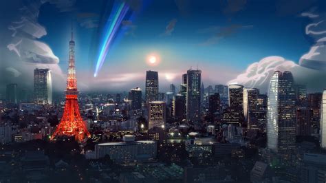 Anime City Wallpapers (80+ images)