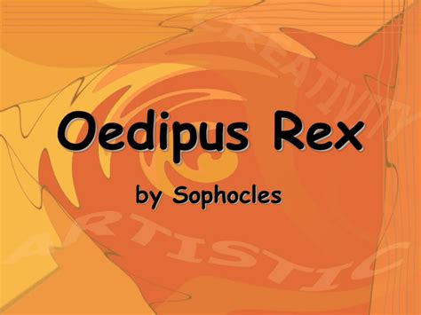 Oedipus Rex