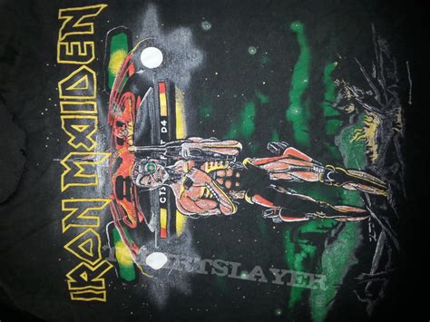 Iron Maiden - Somewhere in Time tour singlet | TShirtSlayer TShirt and BattleJacket Gallery