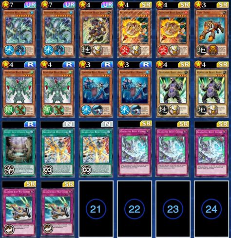 Gladiator beast deck, deck untuk beginner dan pemula di gameYU-GI-OH ...