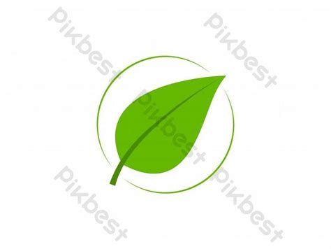 Tree Leaf Minimal Nature Logo Vector PNG Images | AI Free Download ...