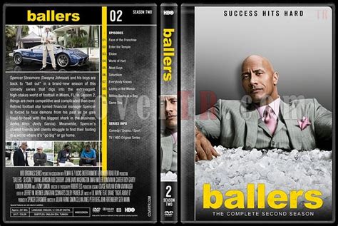 Ballers (Seasons 1-4) - Custom Dvd Cover Set - English [2016-?] - CoverTR