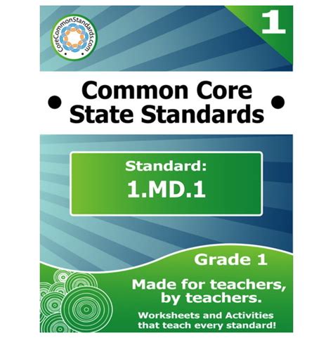 1.MD.1 First Grade Common Core Bundle - Worksheets, Activities, Assessments