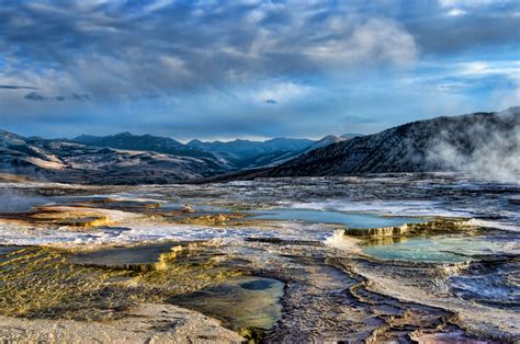 Mammoth Hot Springs, USA