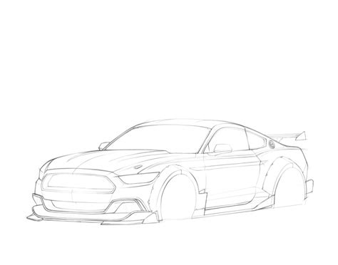 Front Widebody Car Drawings / The Drawing Board - Widebody Audi R8 ...