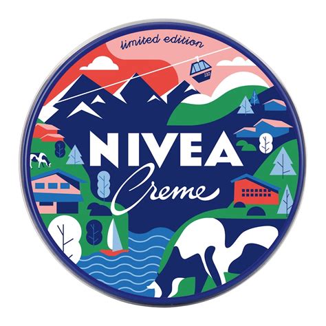 The illuminating stories behind NIVEA Switzerland’s 110th anniversary tin designs - 99designs