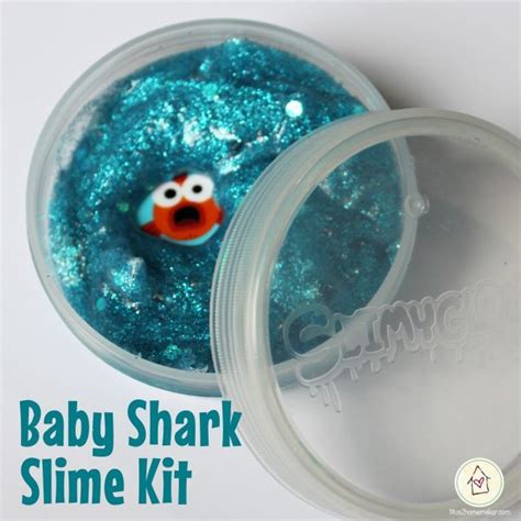 Slimy Gloop - Baby Shark Slime Kit {review}